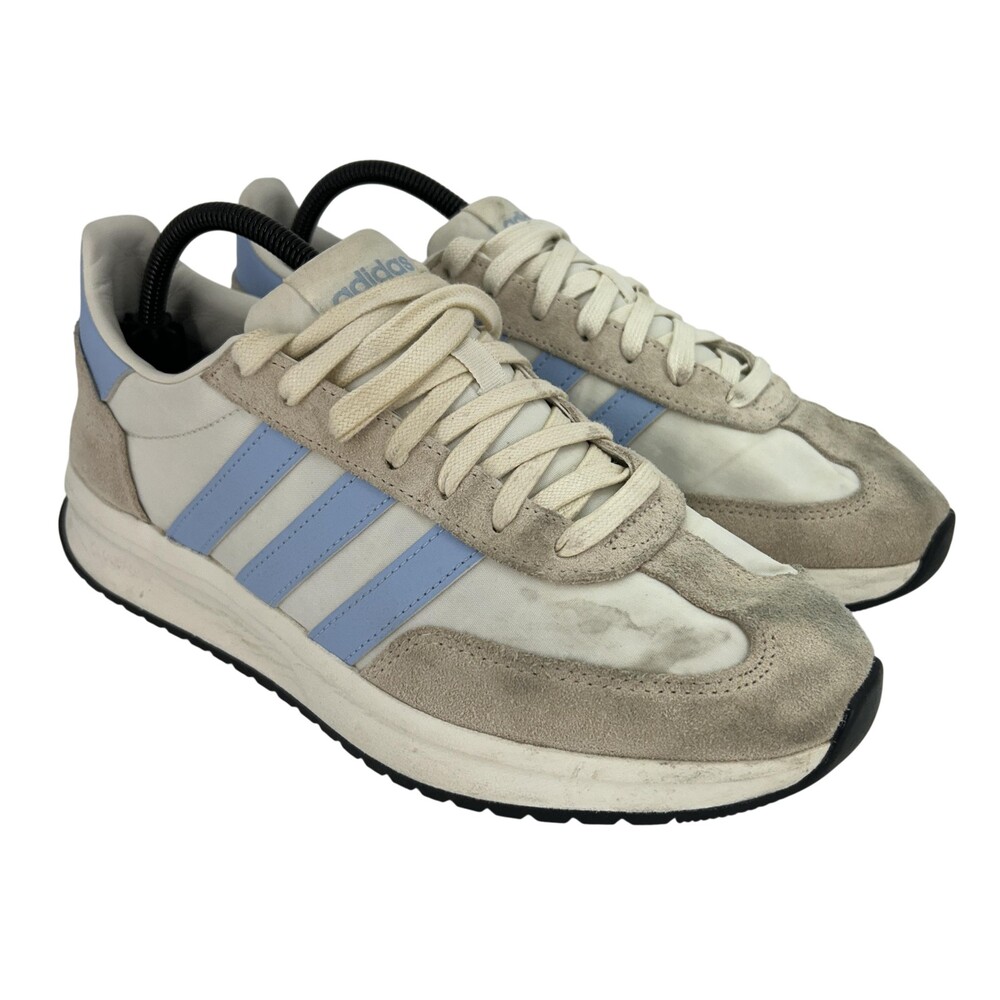 Adidas Run 70s 2.0 Shoes Womens Size 10 Suede Stripes Running Sneakers Cloudfoam